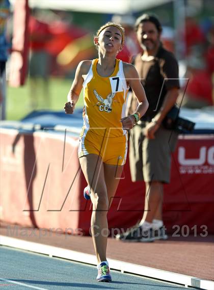 Thumbnail 2 in CIF State Track & Field Championships (Girls 1600m) photogallery.