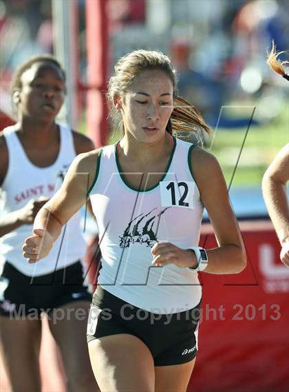 Thumbnail 3 in CIF State Track & Field Championships (Girls 1600m) photogallery.