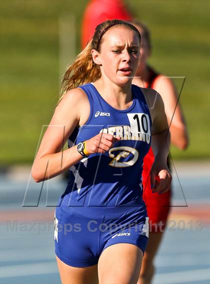 Thumbnail 1 in CIF State Track & Field Championships (Girls 1600m) photogallery.