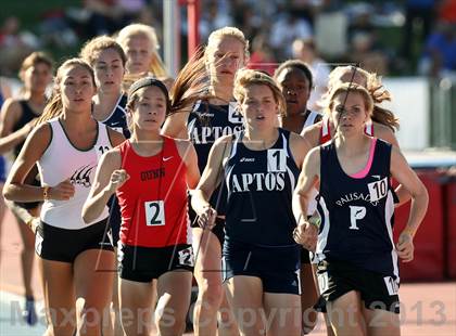 Thumbnail 3 in CIF State Track & Field Championships (Girls 1600m) photogallery.