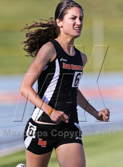 Thumbnail 1 in CIF State Track & Field Championships (Girls 1600m) photogallery.