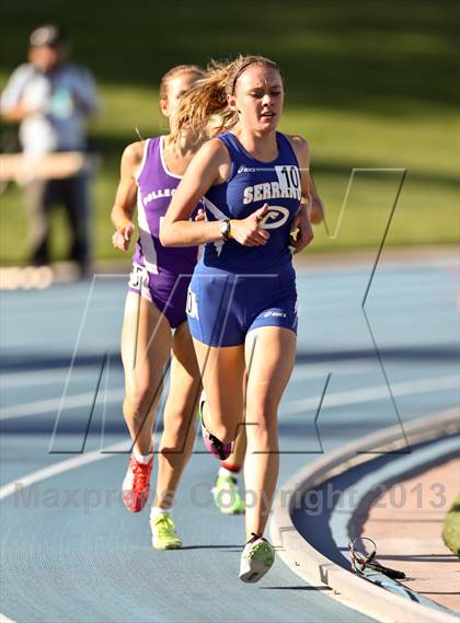 Thumbnail 2 in CIF State Track & Field Championships (Girls 1600m) photogallery.