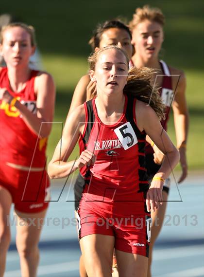 Thumbnail 2 in CIF State Track & Field Championships (Girls 1600m) photogallery.