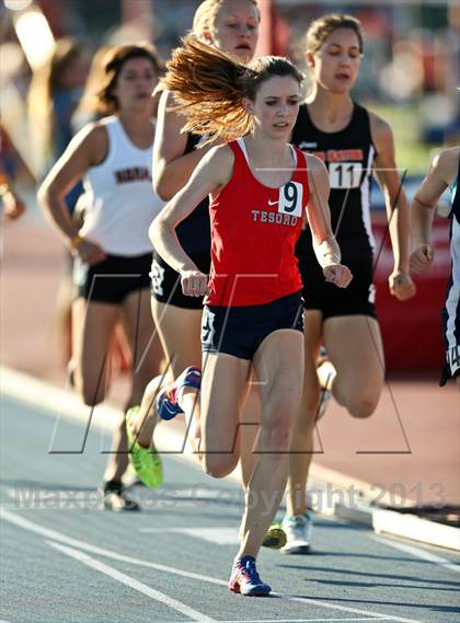 Thumbnail 3 in CIF State Track & Field Championships (Girls 1600m) photogallery.