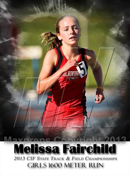 Thumbnail 3 in CIF State Track & Field Championships (Girls 1600m) photogallery.