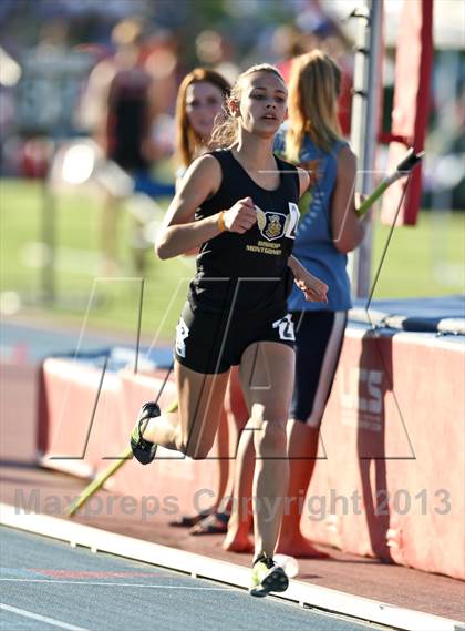 Thumbnail 3 in CIF State Track & Field Championships (Girls 1600m) photogallery.