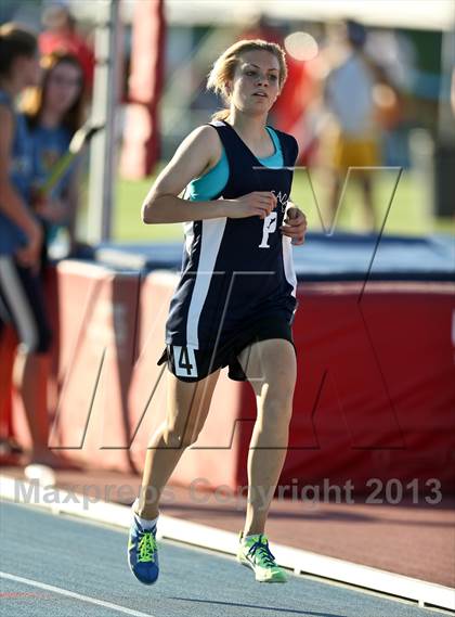 Thumbnail 2 in CIF State Track & Field Championships (Girls 1600m) photogallery.
