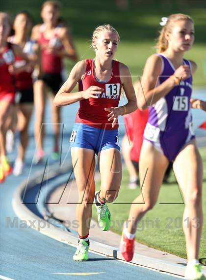 Thumbnail 2 in CIF State Track & Field Championships (Girls 1600m) photogallery.
