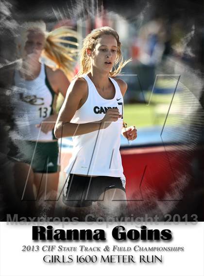 Thumbnail 3 in CIF State Track & Field Championships (Girls 1600m) photogallery.