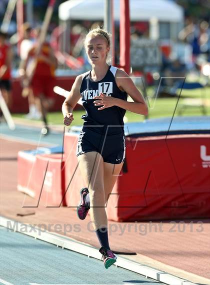 Thumbnail 2 in CIF State Track & Field Championships (Girls 1600m) photogallery.