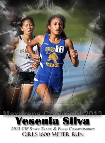 Thumbnail 3 in CIF State Track & Field Championships (Girls 1600m) photogallery.