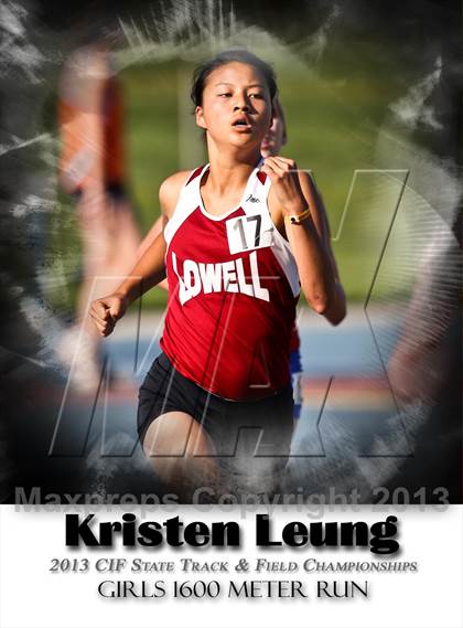 Thumbnail 3 in CIF State Track & Field Championships (Girls 1600m) photogallery.