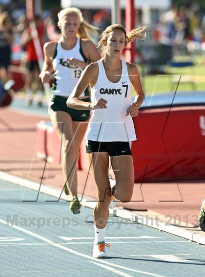 Thumbnail 2 in CIF State Track & Field Championships (Girls 1600m) photogallery.