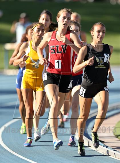 Thumbnail 3 in CIF State Track & Field Championships (Girls 1600m) photogallery.