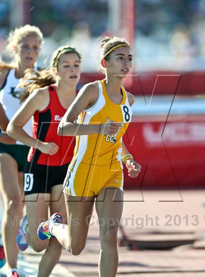 Thumbnail 2 in CIF State Track & Field Championships (Girls 1600m) photogallery.