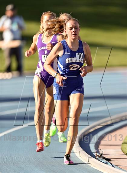 Thumbnail 3 in CIF State Track & Field Championships (Girls 1600m) photogallery.