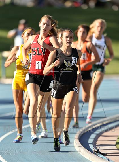 Thumbnail 3 in CIF State Track & Field Championships (Girls 1600m) photogallery.