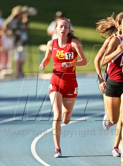 Thumbnail 3 in CIF State Track & Field Championships (Girls 1600m) photogallery.