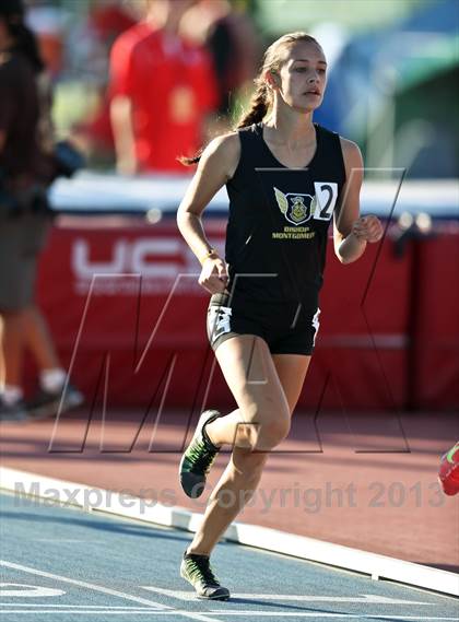 Thumbnail 3 in CIF State Track & Field Championships (Girls 1600m) photogallery.