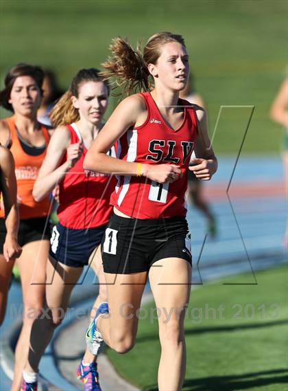 Thumbnail 1 in CIF State Track & Field Championships (Girls 1600m) photogallery.