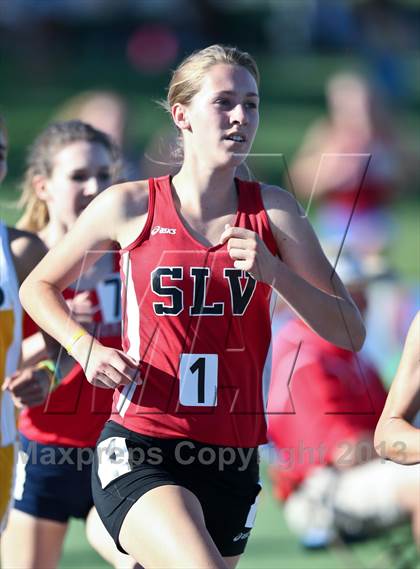Thumbnail 1 in CIF State Track & Field Championships (Girls 1600m) photogallery.
