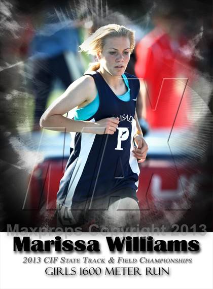 Thumbnail 3 in CIF State Track & Field Championships (Girls 1600m) photogallery.