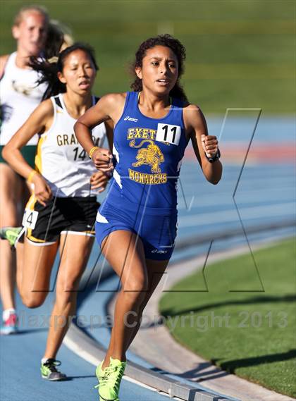 Thumbnail 2 in CIF State Track & Field Championships (Girls 1600m) photogallery.