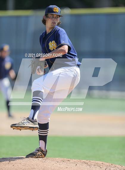 Thumbnail 2 in Crescenta Valley @ Notre Dame (SO) (CIF Southern Section D1 First Round) photogallery.