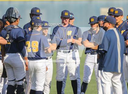 Thumbnail 1 in Crescenta Valley @ Notre Dame (SO) (CIF Southern Section D1 First Round) photogallery.