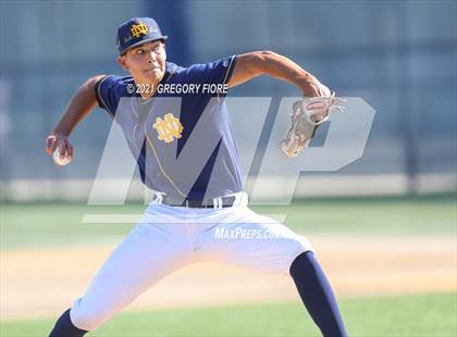 Thumbnail 1 in Crescenta Valley @ Notre Dame (SO) (CIF Southern Section D1 First Round) photogallery.