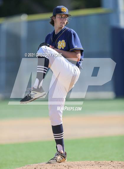 Thumbnail 2 in Crescenta Valley @ Notre Dame (SO) (CIF Southern Section D1 First Round) photogallery.