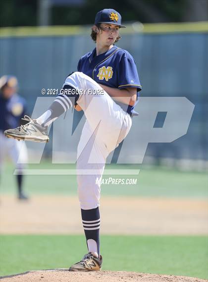 Thumbnail 1 in Crescenta Valley @ Notre Dame (SO) (CIF Southern Section D1 First Round) photogallery.