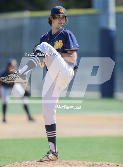 Thumbnail 2 in Crescenta Valley @ Notre Dame (SO) (CIF Southern Section D1 First Round) photogallery.
