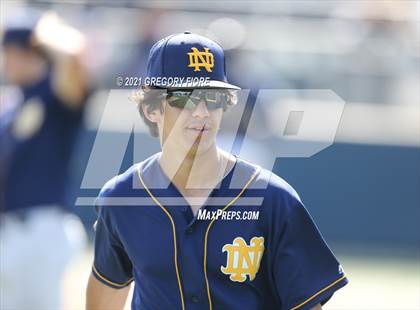 Thumbnail 1 in Crescenta Valley @ Notre Dame (SO) (CIF Southern Section D1 First Round) photogallery.