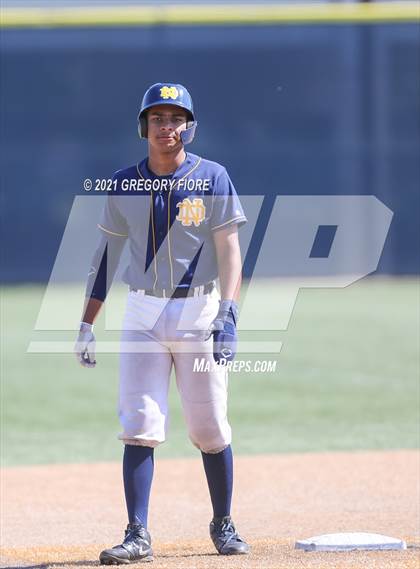 Thumbnail 1 in Crescenta Valley @ Notre Dame (SO) (CIF Southern Section D1 First Round) photogallery.