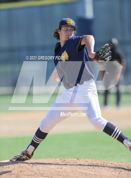 Thumbnail 3 in Crescenta Valley @ Notre Dame (SO) (CIF Southern Section D1 First Round) photogallery.