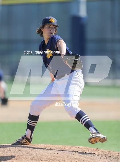 Thumbnail 3 in Crescenta Valley @ Notre Dame (SO) (CIF Southern Section D1 First Round) photogallery.