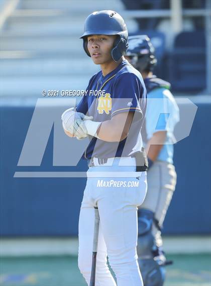 Thumbnail 2 in Crescenta Valley @ Notre Dame (SO) (CIF Southern Section D1 First Round) photogallery.