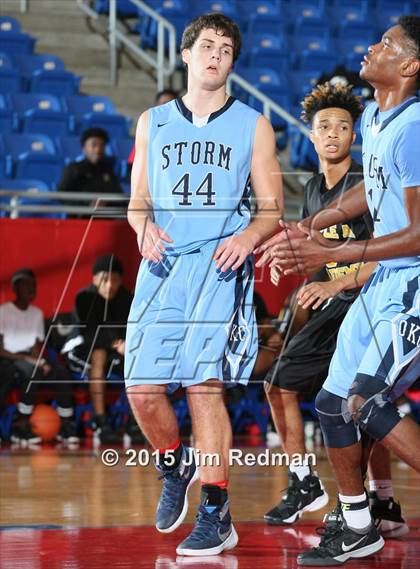 Thumbnail 1 in Oklahoma City Storm vs. Triple A Academy (Thanksgiving Hoopfest) photogallery.