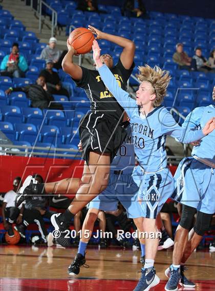 Thumbnail 1 in Oklahoma City Storm vs. Triple A Academy (Thanksgiving Hoopfest) photogallery.
