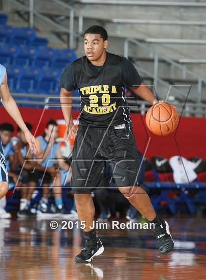Thumbnail 3 in Oklahoma City Storm vs. Triple A Academy (Thanksgiving Hoopfest) photogallery.