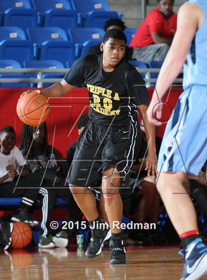 Thumbnail 1 in Oklahoma City Storm vs. Triple A Academy (Thanksgiving Hoopfest) photogallery.