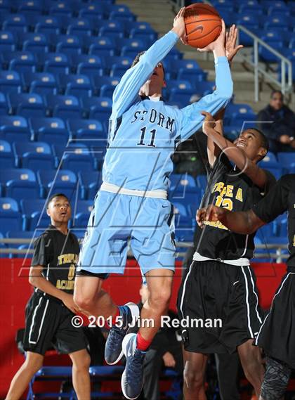 Thumbnail 3 in Oklahoma City Storm vs. Triple A Academy (Thanksgiving Hoopfest) photogallery.