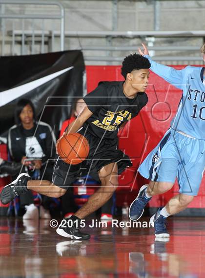 Thumbnail 1 in Oklahoma City Storm vs. Triple A Academy (Thanksgiving Hoopfest) photogallery.