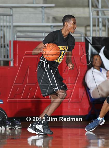 Thumbnail 1 in Oklahoma City Storm vs. Triple A Academy (Thanksgiving Hoopfest) photogallery.