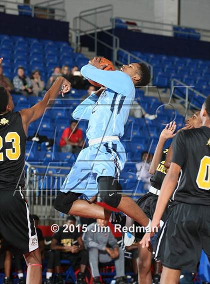 Thumbnail 3 in Oklahoma City Storm vs. Triple A Academy (Thanksgiving Hoopfest) photogallery.