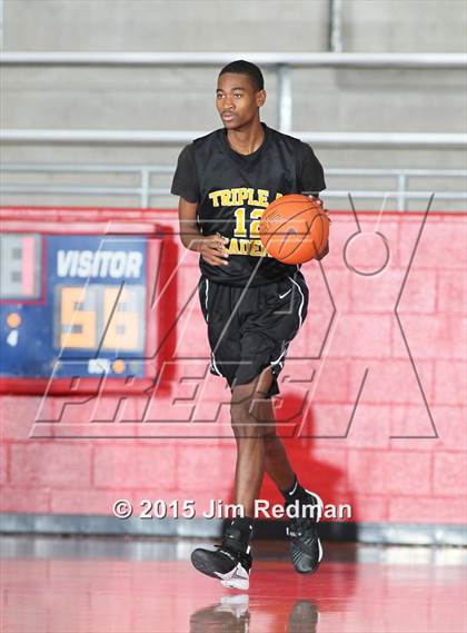 Thumbnail 3 in Oklahoma City Storm vs. Triple A Academy (Thanksgiving Hoopfest) photogallery.