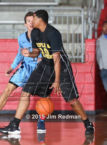 Thumbnail 3 in Oklahoma City Storm vs. Triple A Academy (Thanksgiving Hoopfest) photogallery.