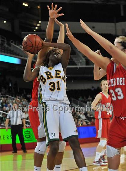 Thumbnail 2 in Brea Olinda vs. Mater Dei (CIF SoCal D2 Final) photogallery.