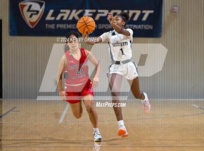 Thumbnail 3 in Mount Pisgah Christian vs. Marietta (She Got Game Classic) photogallery.